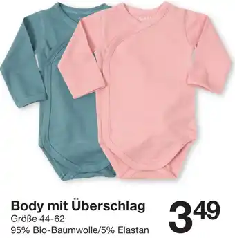 Zeeman Body Mit Überschlag 44-62 Angebot