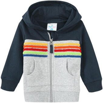 Ernsting's family Baby sweatjacke mit kapuze Angebot