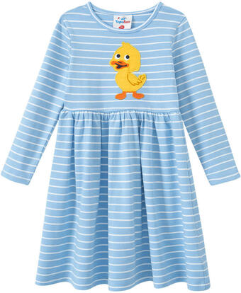 Ernsting's family Mädchen kleid mit enten-applikation Angebot