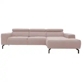 XXXLutz Ecksofa in webstoff pink Angebot