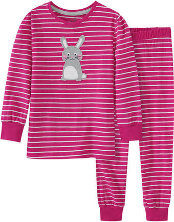 Ernsting's family Mädchen schlafanzug mit häschen-applikation Angebot