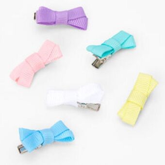 Claire's Claire's club pastel hair clips - 6 pack Angebot