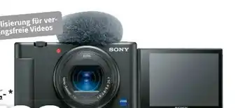 Media Markt Vlog kamera dsc zv-1 Angebot