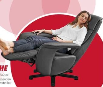 Polstermöbel Fischer Relaxsessel leder Angebot