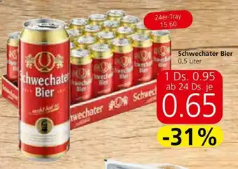 Interspar Schwechater Bier 500ml Angebot