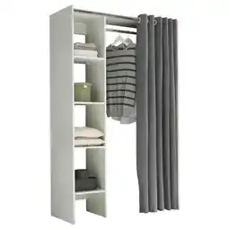 XXXLutz Offener kleiderschrank in grau, weiß Angebot