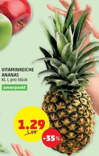 PENNY Vitaminreiche Ananas Angebot
