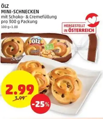 PENNY Ölz Mini-Schnecken 300g Angebot