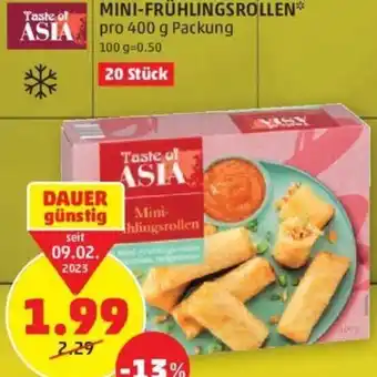 PENNY Mini-Frühlingsrollen 20 Stk. Angebot