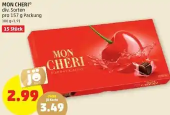 PENNY Mon Cheri 157 g Angebot