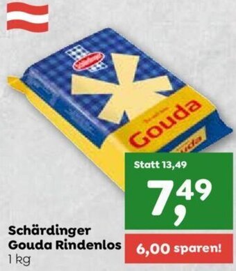 ADEG Schärdinger gouda Rindenlos 1 kg Angebot