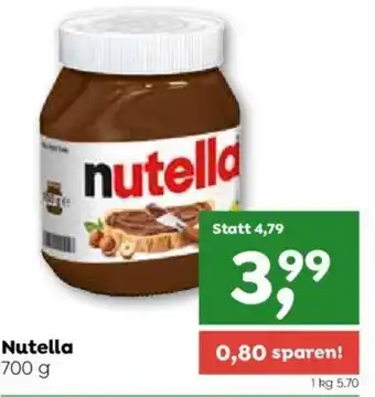 ADEG Nutella 700g Angebot