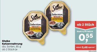 ADEG Sheba Katzennahrung 85g Angebot