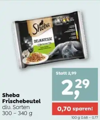 ADEG Sheba Frischebeutel 300-340 g Angebot