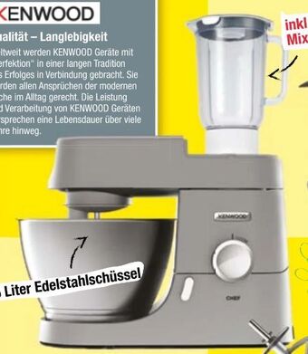 Maximarkt Küchenmaschine kvc 3110s chef Angebot