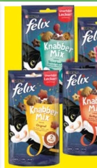 Maximarkt Felix knabber mix katzensnacks Angebot