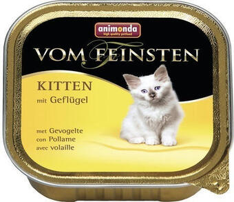 Hornbach Katzenfutter nass animonda vom feinsten kitten geflügel 100 g Angebot