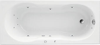 Hornbach Whirlpool ottofond fortuna 150x75 cm system komfort weiß Angebot