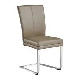 XXXLutz Schwingstuhl in edelstahl echtleder pigmentiert Angebot