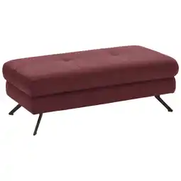 XXXLutz Hocker in textil bordeaux Angebot