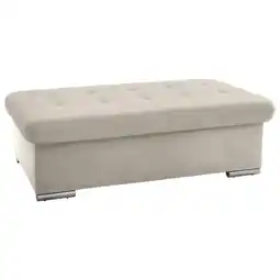XXXLutz Hocker in textil creme Angebot