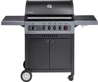 Hornbach Enders gasgrill boston black 4 ik turbo 144 x 61 x 115 cm 4-brenner Angebot