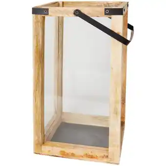 Action Laterne aus mangoholz Angebot