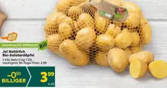 Billa Ja! Natürlich Bio-Salaterdäpfel 3 kilo Angebot