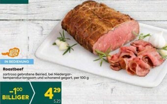 Billa Roastbeef 100g Angebot