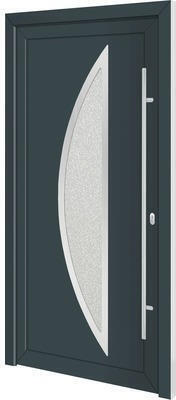 Hornbach Haustür kunststoff iowa weiß/anthrazit 100x210 cm rechts Angebot