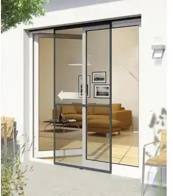 Hornbach Insektenschutz schiebetür expert anthrazit 120x240 cm Angebot