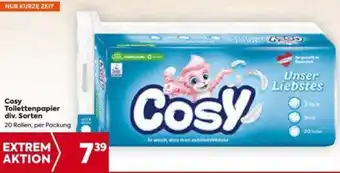 Billa Cosy Toilettenpapier div. Sorten Angebot