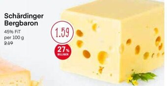 MPreis Schärdinger Bergbaron 100g Angebot