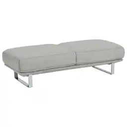 XXXLutz Hocker in textil hellgrau Angebot