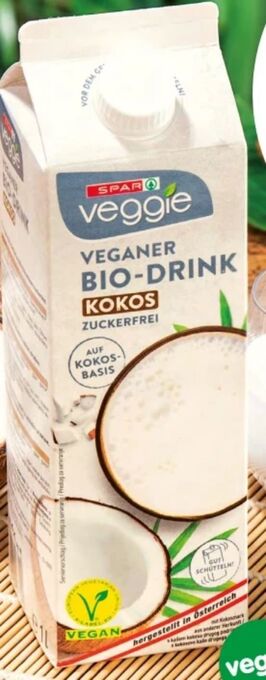 Interspar Veganer bio-drink kokos Angebot