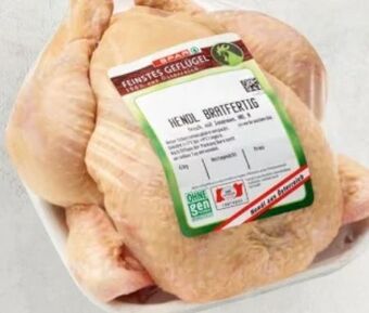 Interspar Feinstes geflügel hendl Angebot