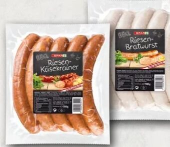 Interspar Riesen käsekrainer bbq Angebot