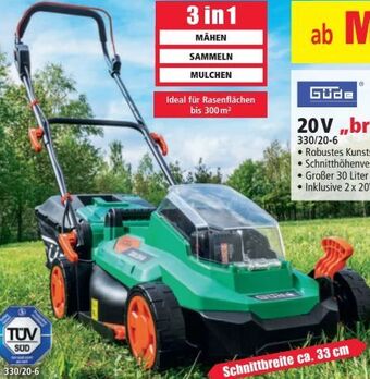 Norma Li-ion akku-rasenmäher Angebot