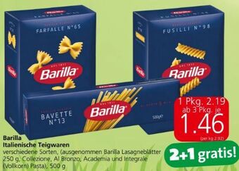 Eurospar Teigwaren Angebot