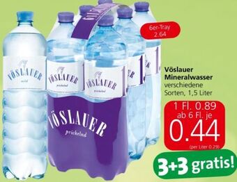 Eurospar Mineralwasser Angebot