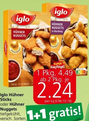 Spar Hühner sticks Angebot