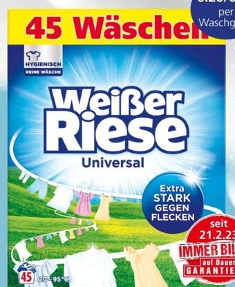 Spar Vollwaschmittel pulver Angebot