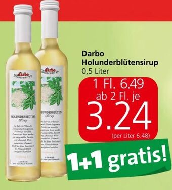 Spar Holunderblüten sirup Angebot