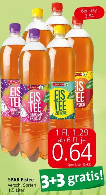 Spar Eistee Angebot