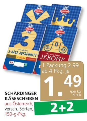 SPAR Gourmet Käsescheiben Angebot