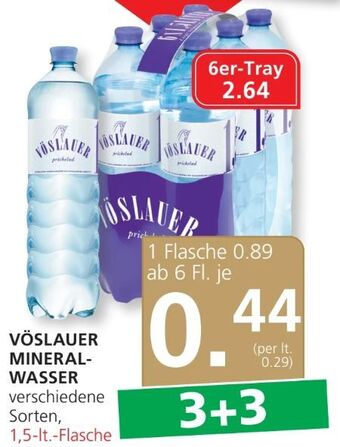 SPAR Gourmet Mineralwasser Angebot