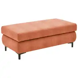 XXXLutz Hocker in textil terracotta Angebot