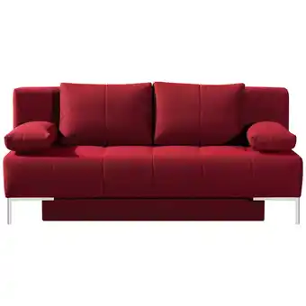 XXXLutz Schlafsofa in weinrot Angebot