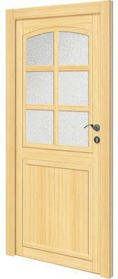 Hornbach Nebeneingangstür holz montana fichte 110x210 cm rechts Angebot
