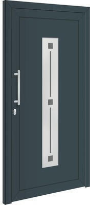 Hornbach Haustür aluminium nevada anthrazit 110x210 cm links Angebot